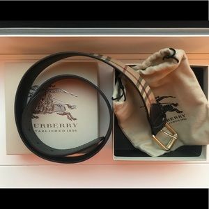 Burberry belt